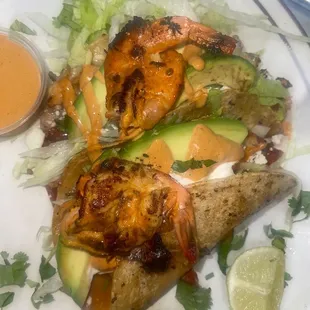 Fish Tacos a la carte  must try