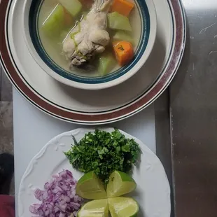 Caldo de pollo