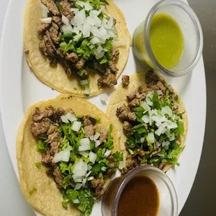 Tacos de azada.