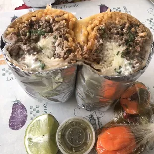 Carne Asada Burrito