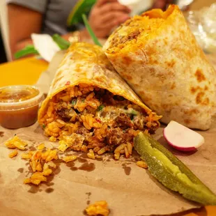 Al Pastor Burrito