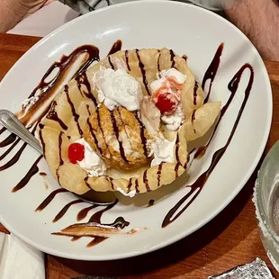 Fried ice cream