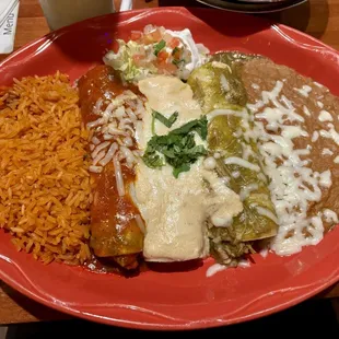 Plato Bandera Combo