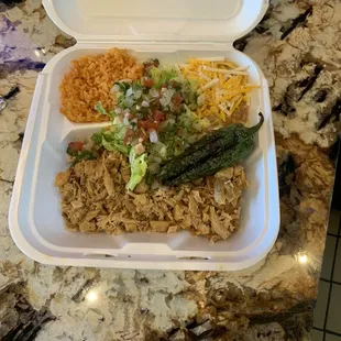 ##13. grilled chicken plate combo