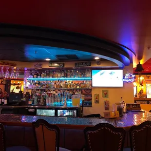 Super comfy bar area