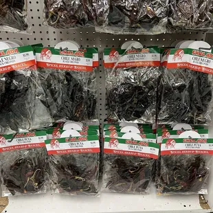 Dried chiles