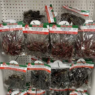 Dried chiles