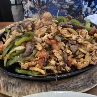 Chicken &amp; Steak Fajitas