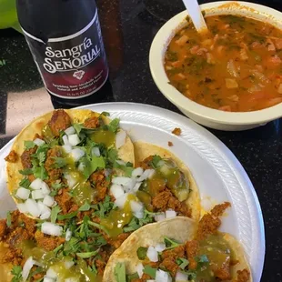 Always the orden de tacos