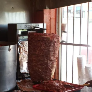 a view of the inside of a restaurant