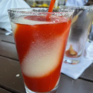 Strawberry and lime margarita