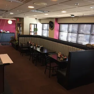 sushi and sashimi, interior