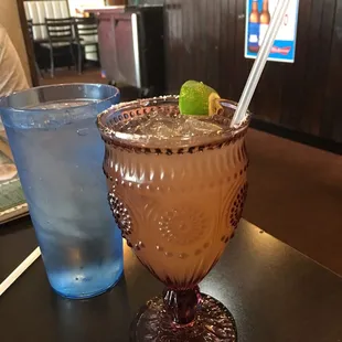 Margarita on the rock is awesome.