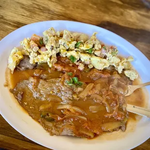 Mexicana Steak (&amp; eggs)