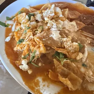 Chilaquiles Rojos