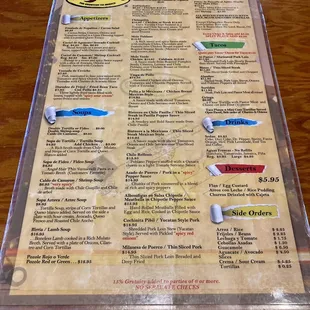 Guajillo&apos;s stellar menu