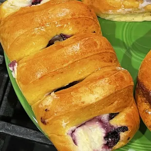 Blueberry danish