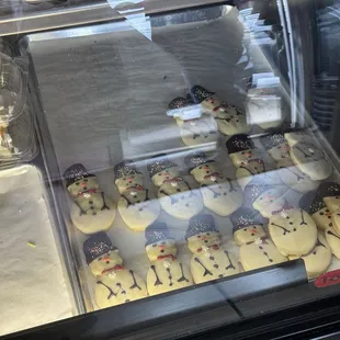 Snowman cookies