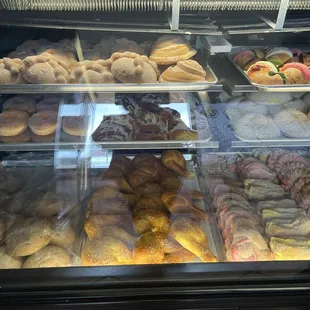 Variety of pastries to choose from