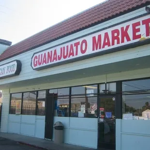 outside