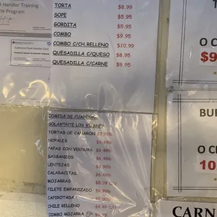 Prices