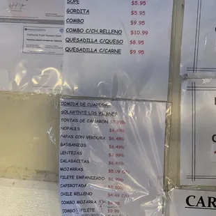Prices