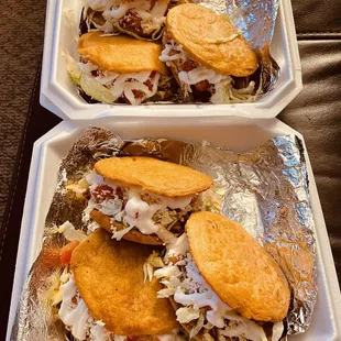 Gorditas de tripa y al pastor!