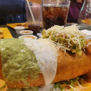Chimichanga Lunch Special