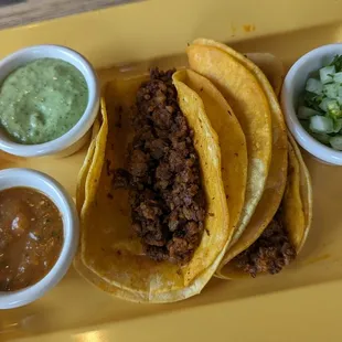 Chorizo tacos