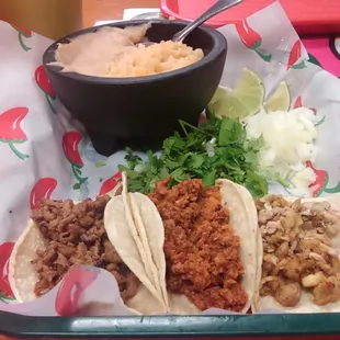 Great food! I got the taco combo. Definitely recommend this option