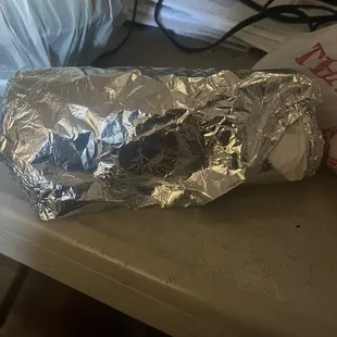 Burrito size is super good