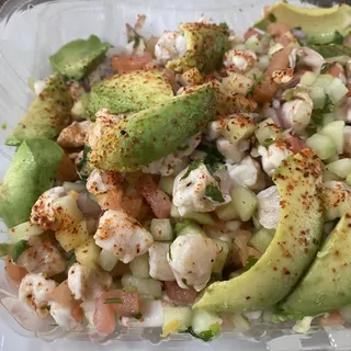 Shrimp Ceviche Plate