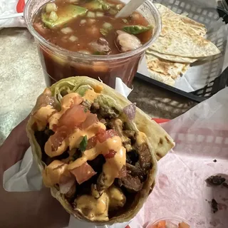 Adobada Burrito