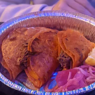 Birria tacos