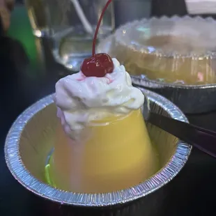 Flan desert