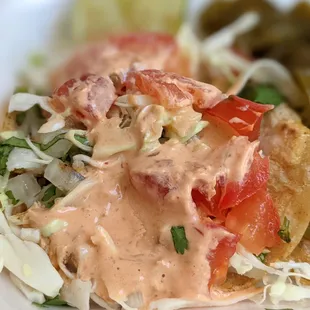 Fish Tostada
