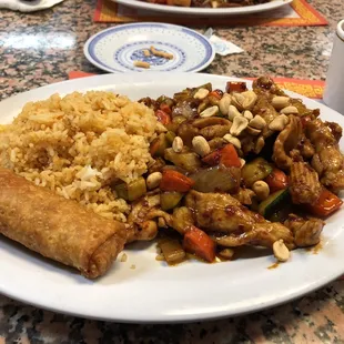 a plate of food