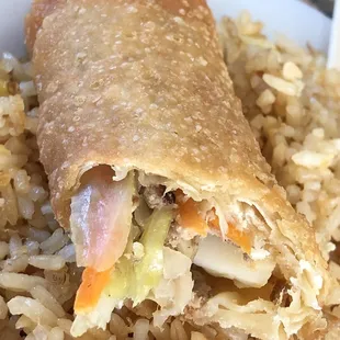 Really special egg rolls.