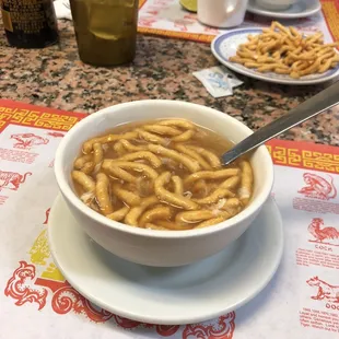 Egg drop soup is great!!