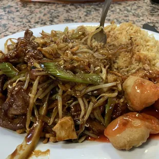 Mongolian beef. AMAZING