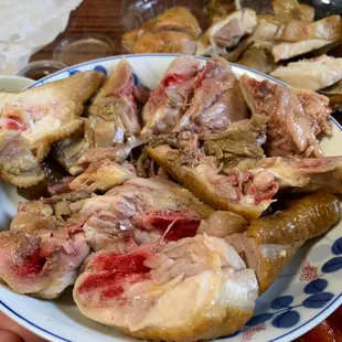 RAW/NOT FULLY COOKED chicken that causes DIARRHEAL