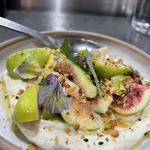 Seasonal fig salad. So delicious!