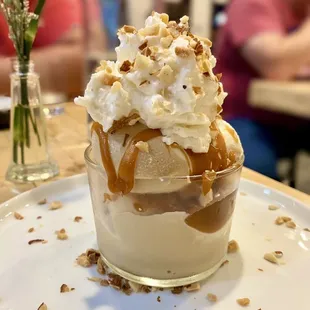 Salted Caramel Sundae! Reminds me of peanut brittle. Must try!