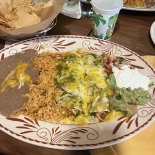 Chicken Enchiladas