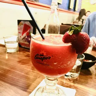 Strawberry, frozen daiquiri