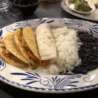 Tacos del pueblo Vegetables