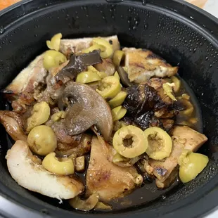 Chicken Carne a la Parrilla - a bit too charred and bitter