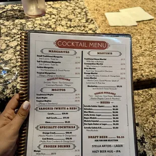 sushi and sashimi, menu
