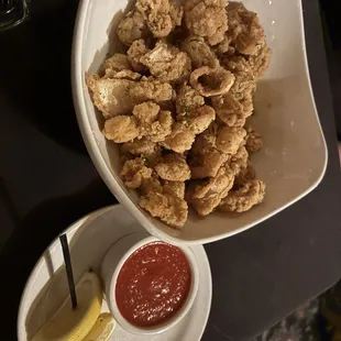Calamari- $12  Huge shareable portion!