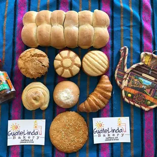 various types of bread